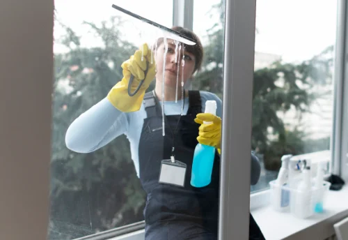 Nettoyage de vitres intérieures et extérieures à Saint-Senoux